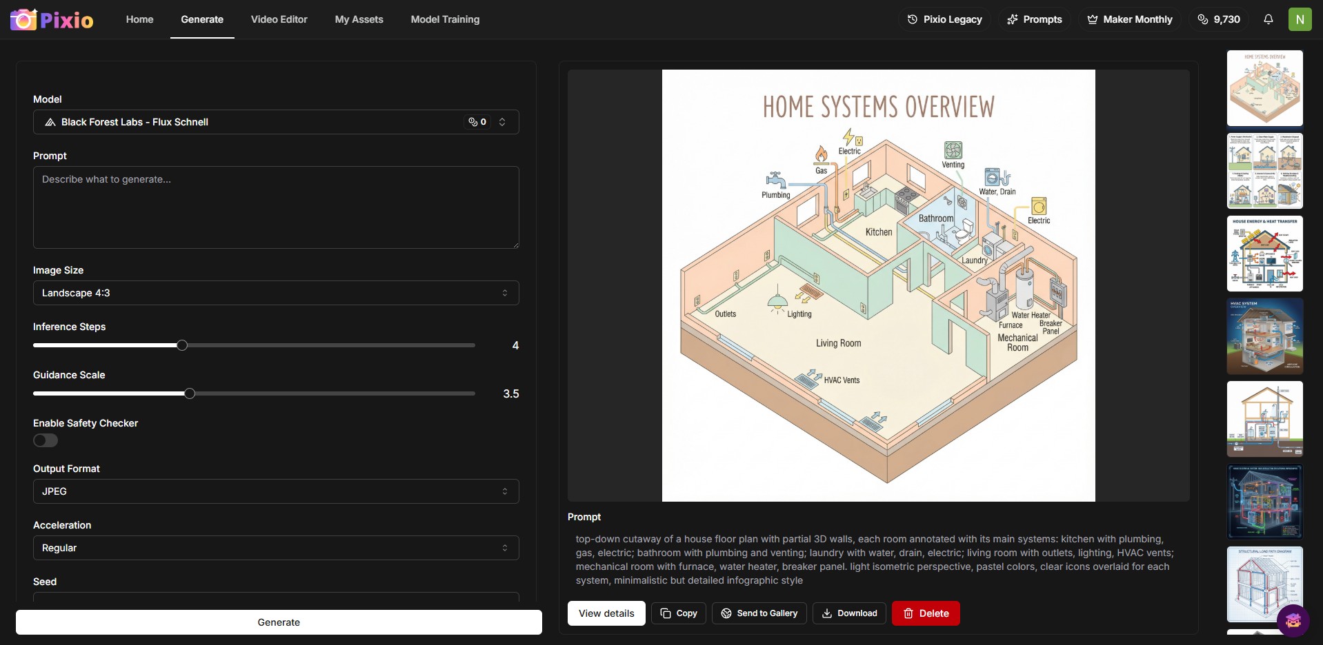 Pixio V2 unified interface